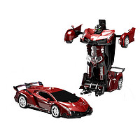 颂尼 儿童遥控变形汽车大号充电赛车金刚机器人男孩遥控车玩具六一礼物