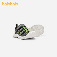 88VIP：巴拉巴拉 男童运动凉鞋儿童沙滩鞋2024夏新款包头透气防滑鞋子潮酷