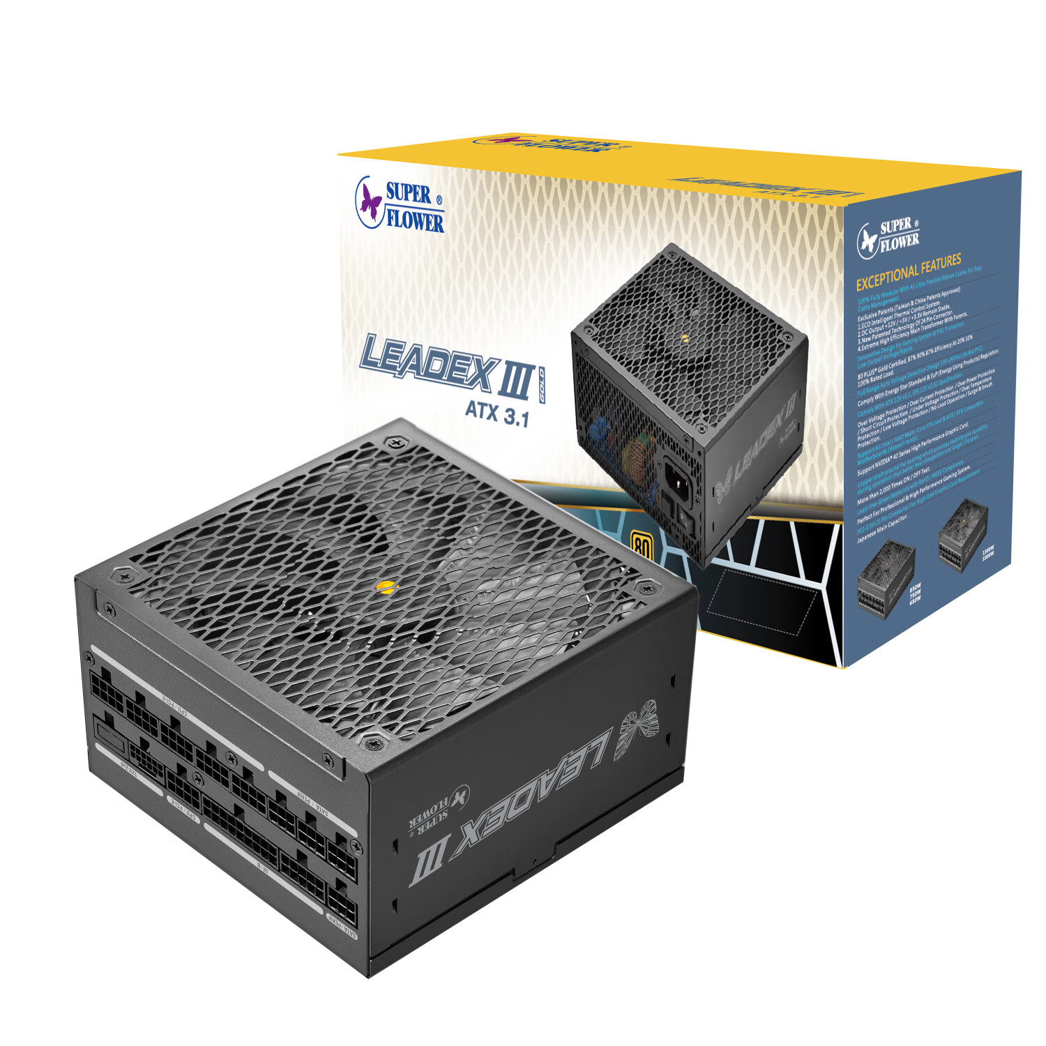 LEADEX III1000W1000W 金牌全模电源