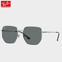 Ray-Ban 雷朋 RayBan）雷朋太阳镜时尚款0RB3764D 004/87银框深灰色镜片 尺寸59