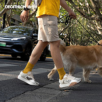 DECATHLON 迪卡侬 老爹鞋新款WLKR76男女跑步鞋复古减震厚底运动鞋休闲鞋IVX2