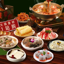 京东火锅食材25折起  付47.58选7件（毛肚、虾滑、郡肝、午餐肉、鸭肠、肥牛、火锅丸子等任选）