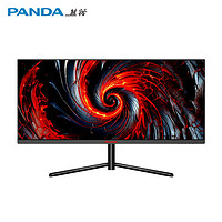 PANDA 熊猫 B30Q6 30英寸Fast IPS带鱼屏显示器（2560*1080、200Hz、115%sRGB）