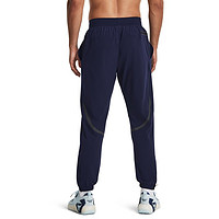 安德玛UA Rock强森 男子梭织裤子跑步训练运动宽松长裤