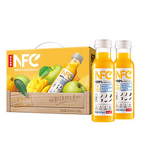 NONGFU SPRING 农夫山泉 NFC果汁饮料 100%NFC芒果混合汁300ml*10瓶 礼盒 