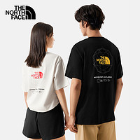 THE NORTH FACE 北面 TheNorthFace北面短袖T恤情侣款男女舒适透气户外夏季新款8CSU