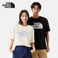 THE NORTH FACE 北面 TheNorthFace北面短袖T恤情侣山夏印花透气520爱心户外新款8CSZ