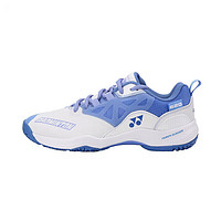 YONEX 尤尼克斯 羽毛球鞋男女款专业耐磨缓震运动鞋SHB620 白蓝色 42