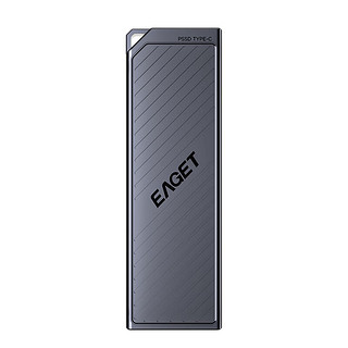 忆捷（EAGET）长江存储颗粒高速移动固态硬盘HM26 USB3.2/TYPE-C手机电脑两用2000MB/SCNC全金属款 4T