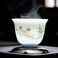 景德镇 陶瓷功夫茶具套装四时如春泡茶茶具家用茶壶组合