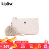 kipling 凯普林 女款轻便帆布包2024春季小卡包手拿包CREATIVITY XL 樱花粉