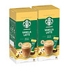 88VIP：STARBUCKS 星巴克 花式速溶咖啡香草拿铁饮品4袋装