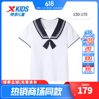 XTEP特步【商场同款】童装女童短袖POLO衫夏季款儿童夏装宝宝上衣