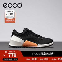 爱步（ECCO）*【BIOM 2.0】运动鞋女 轻便户外跑步鞋日常休闲女鞋 健步800683 黑色80068351052 40