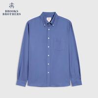 布克兄弟 Brooks Brothers男士纯棉美式经典长袖休闲扣结领衬衫