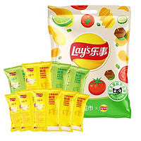 88VIP：Lay's 乐事 原切薯片礼包360g（原味40g*6+黄瓜味40g*3）