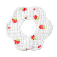 婴你儿生 婴儿纯棉新生儿围兜围脖式口水巾防水防吐奶围兜男女宝宝四季款