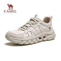 88VIP：CAMEL 骆驼 户外鞋男鞋2024夏季新款防滑透气休闲运动鞋厚底登山徒步鞋男