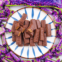 KDV 俄罗斯紫皮糖KDV正品原装进口夹心巧克力六一儿童节糖果零食品
