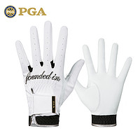 PGM 美國PGA 高爾夫球手套 女士真皮手套 小羊皮 魔術貼防滑 超透氣