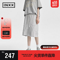 英克斯（inxx）APYD 潮流夏季休闲裤短裤男女同款APE2240648 米色 XL
