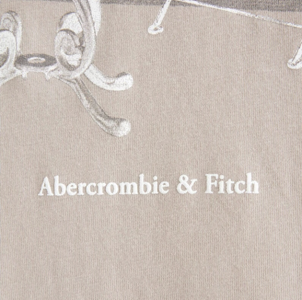 Abercrombie & Fitch 24春夏新款美式圆领短袖T恤357479-1