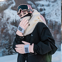 NANDN 南恩 新款滑雪手套五指防水保暖耐磨可触屏骑行手套男女5006