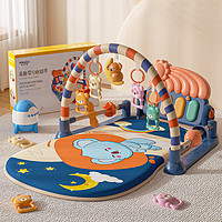 玩具特工队 婴儿架宝宝脚踏琴0-1岁幼儿音乐玩具摇铃床铃故事机早教新生儿物哄娃