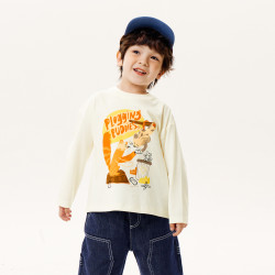 balabala 迷你巴拉巴拉 男童长袖t恤儿童春秋款宝宝时尚圆领衣服多少