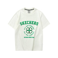 SKECHERS 斯凯奇 男士舒适透气针织运动短袖T恤衫夏季