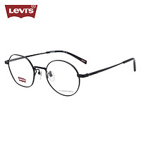 李维斯（Levi's）眼镜框男款近视眼镜架LV7105/003+国产1.598防蓝光镜片 003黑色