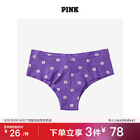VICTORIA'S SECRET PINK 经典舒适时尚女士内裤 5YI2紫色 11206775 XS