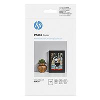 HP 惠普 原装6寸/A4照片纸高品质高光相纸适用惠普喷墨打印机