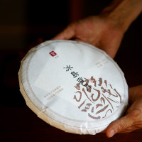 言印 冰岛岁月普洱茶 经典生普茶陈年老普洱茶饼茶礼 357g*1饼/礼盒装