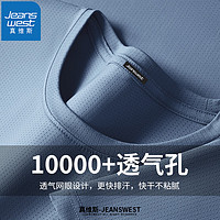 JEANSWEST 真维斯 男士冰丝短袖 需下单3件