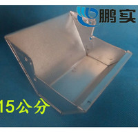 鹏实兔子食盒兔笼食盒 料槽兔用食盒养殖獭兔笼食盒兔子盒 外挂料盒， 15厘米无挡板食盒