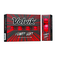 Volvik 高尔夫球二层球Power Soft 彩球golf双层球彩色球团购定制