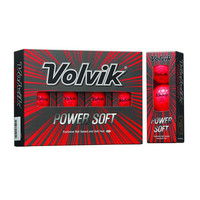 Volvik 高尔夫球二层球Power Soft 彩球golf双层球彩色球团购定制