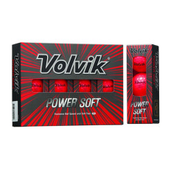Volvik 高尔夫球二层球Power Soft 彩球golf双层球彩色球团购定制