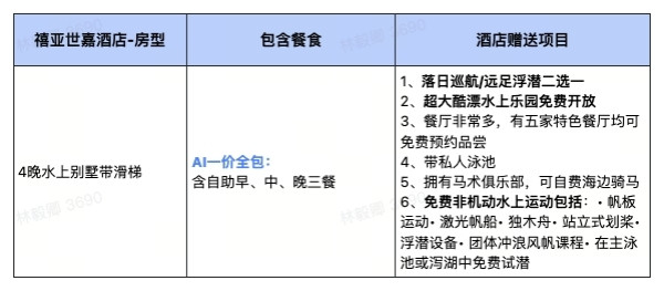 含全国出发机票+4晚酒店!马尔代夫五到七星级酒店6天4晚自由行 可选双鱼岛/禧亚世嘉岛/LV白马庄园酒店等