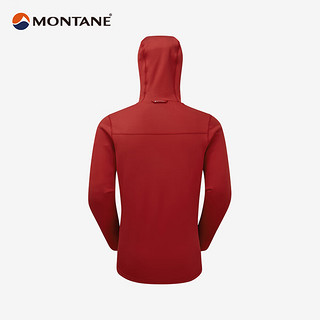 MONTANE盟泰恩FURY XT HOODIE户外连帽抓绒衣 防风软壳 软壳抓绒外套 