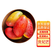 京生果觅 海南贵妃芒  新鲜热带水果红金龙芒果  4.5-5斤装 单果150g+