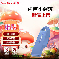 SanDisk 闪迪 128GB USB3.2 U盘 CZ550紫色 安全加密 数据恢复 学习电脑办公投标