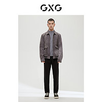 GXG男装 极简系列小脚长裤 2022年冬季