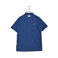 LACOSTE 拉科斯特 T恤男士蓝色短袖圆领T恤衫L1212时尚休闲