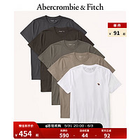 Abercrombie & Fitch 5件装圆领短袖T恤 329667-1