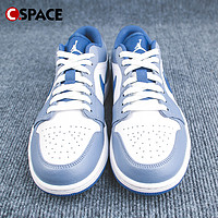 NIKE 耐克 Cspace JJ Air Jordan 1 Low AJ1海军蓝 复古篮球鞋 553558-414