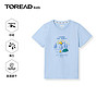 百亿补贴：TOREAD 探路者 童装 春夏季新品男女童短袖舒适印花图案儿童t恤