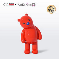 K11ArtStore K11 张占占 熊雕塑艺术品摆件"嗨"限量签名艺术手办情侣节日礼物