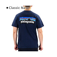 Patagonia 巴塔哥尼亚 日本直邮 patagonia 巴塔哥尼亚 M's P 6 Logo Responsibili T恤